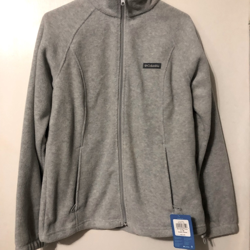 Womens Columbia Zip-up Fleece